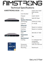 AIMSTRONG-5530 technisches Datenblatt
